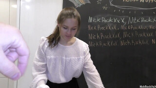 NickRockXxX - Diáklány hátsó nyílásba kefélve
